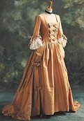 Gold 18th Century Style Wedding Gown
