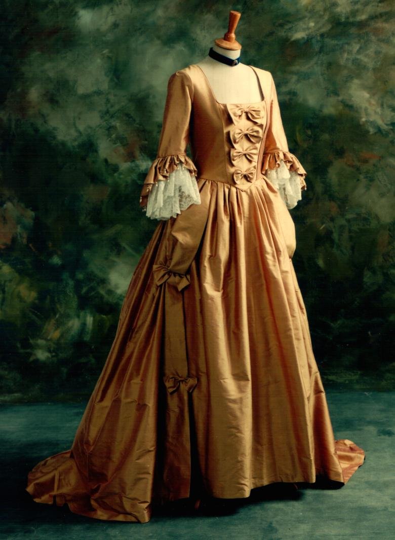 19th centry wedding dress