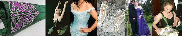 Velvet hooded medieval cloak, Lilac Fairy tutu, ruched eau de nil silk tulle eighteenth century corset, richly embroidered period wedding dress, embellished corset.