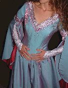 Medieval wedding dress. Click for detailed page