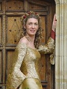 Medieval wedding dress