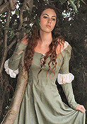 Pre-Raphaelite dress