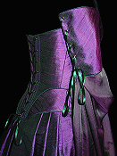 Pre-Raphaelite corset dress