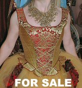 18th Century style Wedding dress.