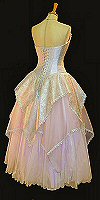 lilac wedding dress