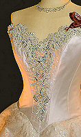 Medieval wedding dress