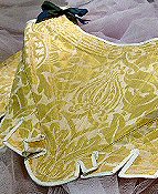 gold-ivory damask corset