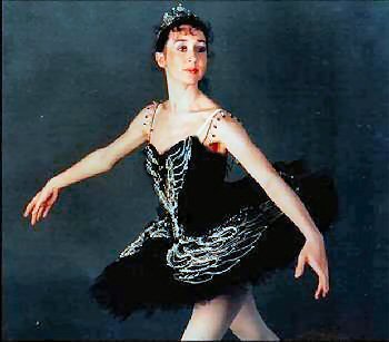 Professional quality black and silver classical ballet tutu