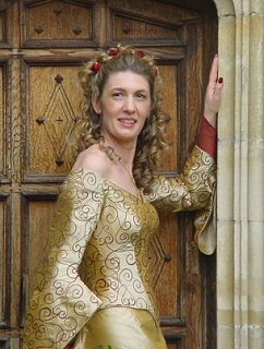 Medieval wedding dress