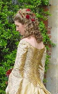 Medieval wedding dress