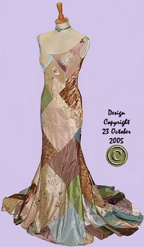 Rossetti: Pre-Raphaelite/ Art Nouveau Wedding Dress