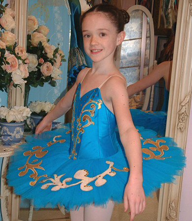 detail of bodice embellishment
